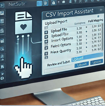 CSV Import of Kit Package Item record