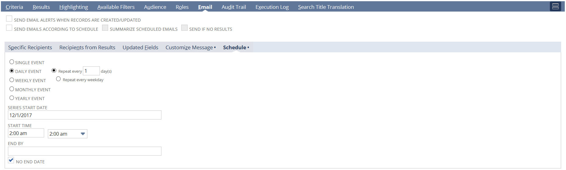 How to Use Email Alerts with NetSuite’s Saved Searches